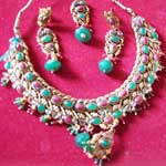 Bridal Necklace Set Manufacturer Supplier Wholesale Exporter Importer Buyer Trader Retailer in Ahmedabad Gujarat India